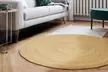 Tapis rond en toile de jute - Second Medium