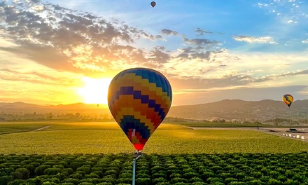 Morning Hot Air Balloon Experience for 1 Shared Basket - Sunrise Balloons