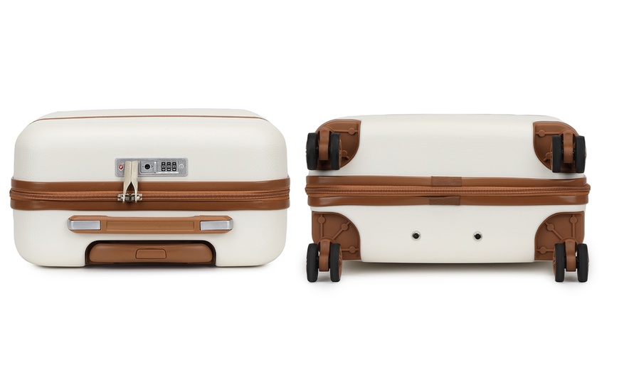 Image 4: Set de valises cabine et sac de voyage et trousse de toilette Lulubags