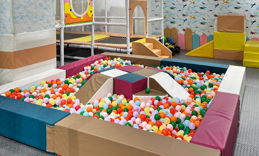 Image 1: Vibrant One or Two Hours Soft Play Access for One or Two Children