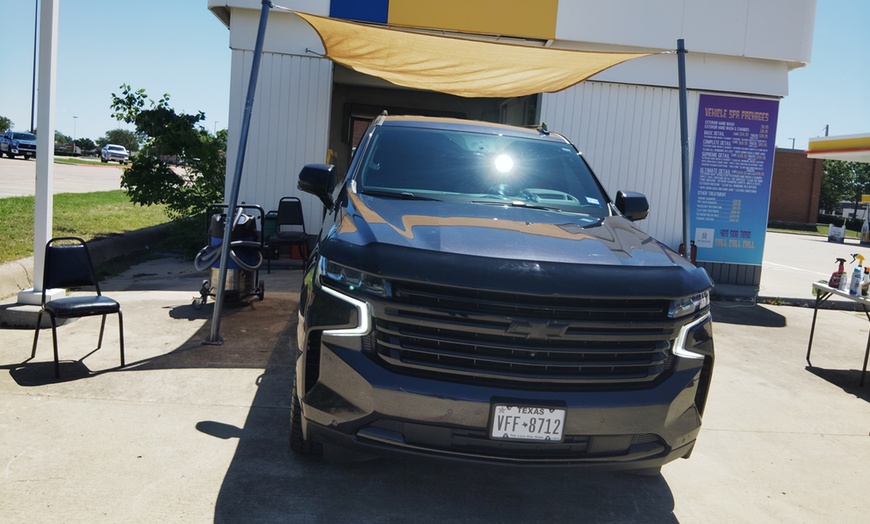 Image 11: Interior Steam Clean & Exterior Hand Wax Detail for Car/Sedan and More