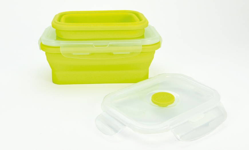 Image 4: Collapsible Silicone Containers