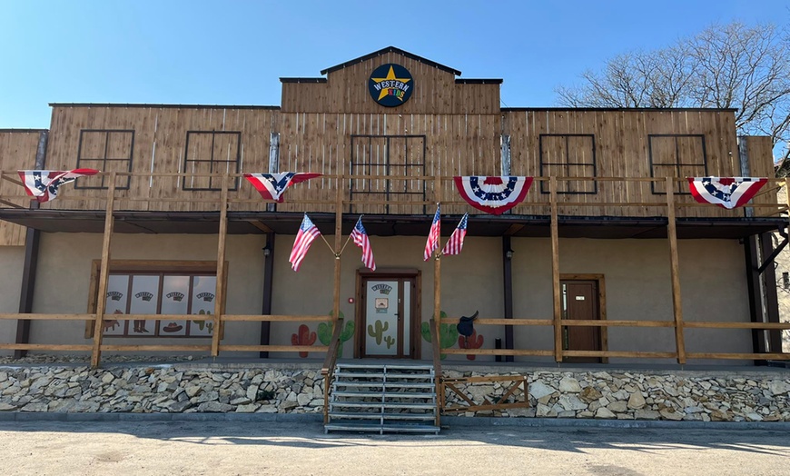 Image 13: Zabawa na Dzikim Zachodzie: Wejście na salę zabaw dla 1-4 dzieci