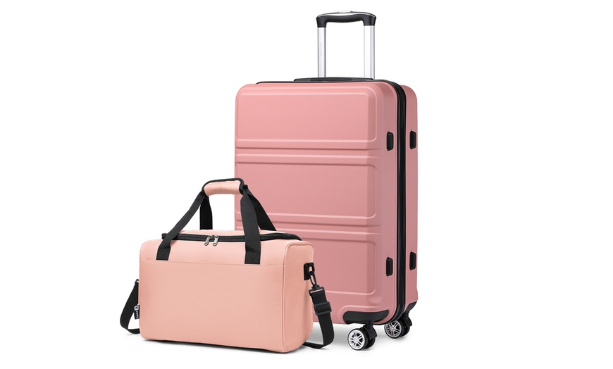 Image 5: KONO 20 Inch ABS Cabin Suitcase and Travel Bag Hand Luggage