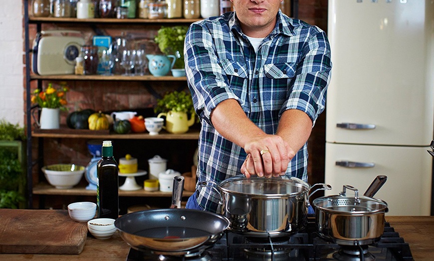 Image 2: Tefal Jamie Oliver Stock Pot 6.7L