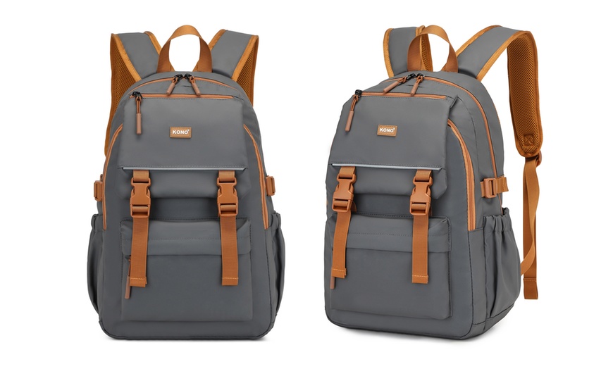 Image 8:  Mochila urbana impermeable con revestimiento 