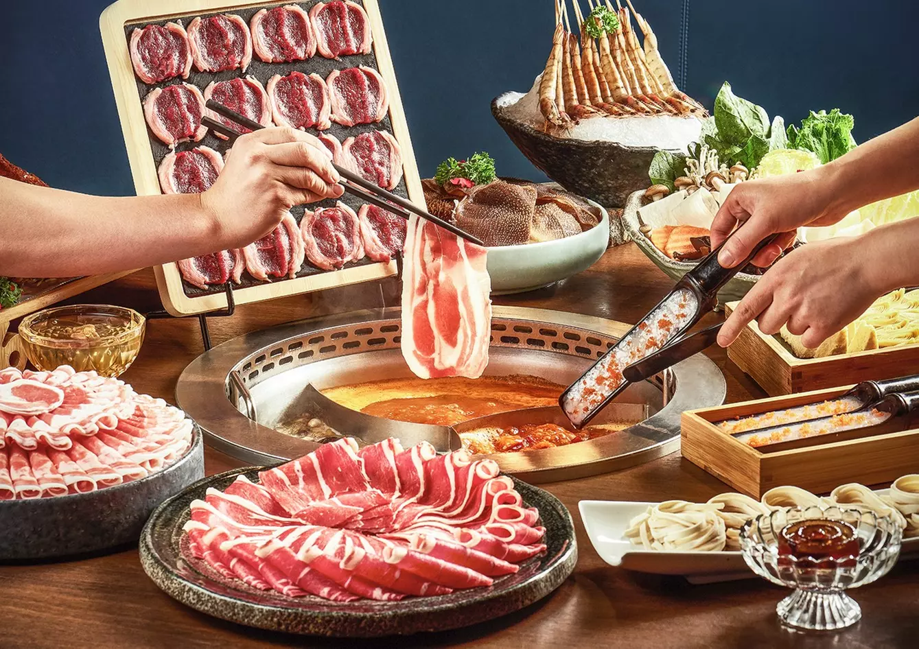 Authentic Hot Pot Dining: $40/$20 Credits for 4+ Adults, Dine Any Day!