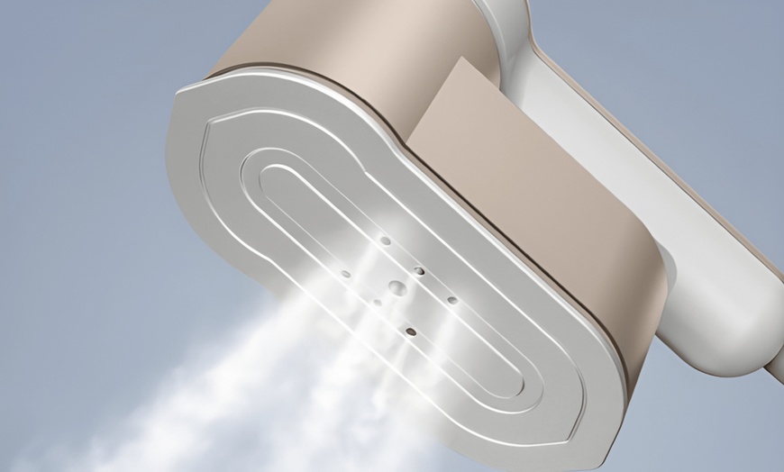 Image 2: Mini fer à repasser de voyage 2 en 1 compact et ergonomique