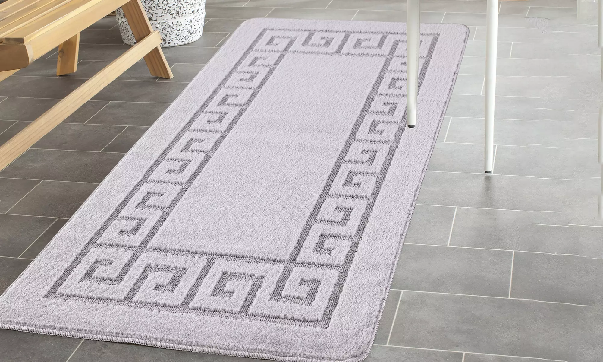 Plain Machine Washable Non Slip Door Entrance Mats
