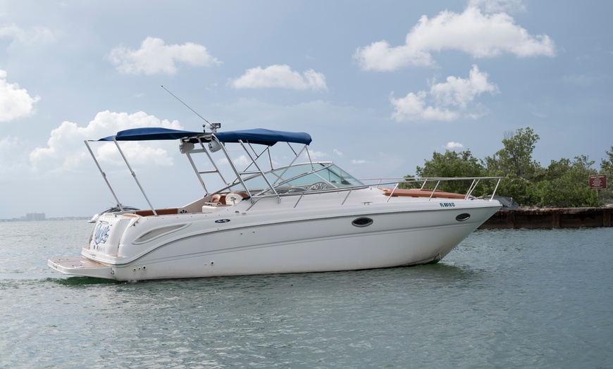 Image 5: Luxury Private Boat Tours for  Twelve at Miami Blusee Charters
