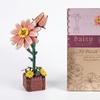 Image 7: DIY Wooden Flower Bouquet 3D Puzzle Craft Kit
