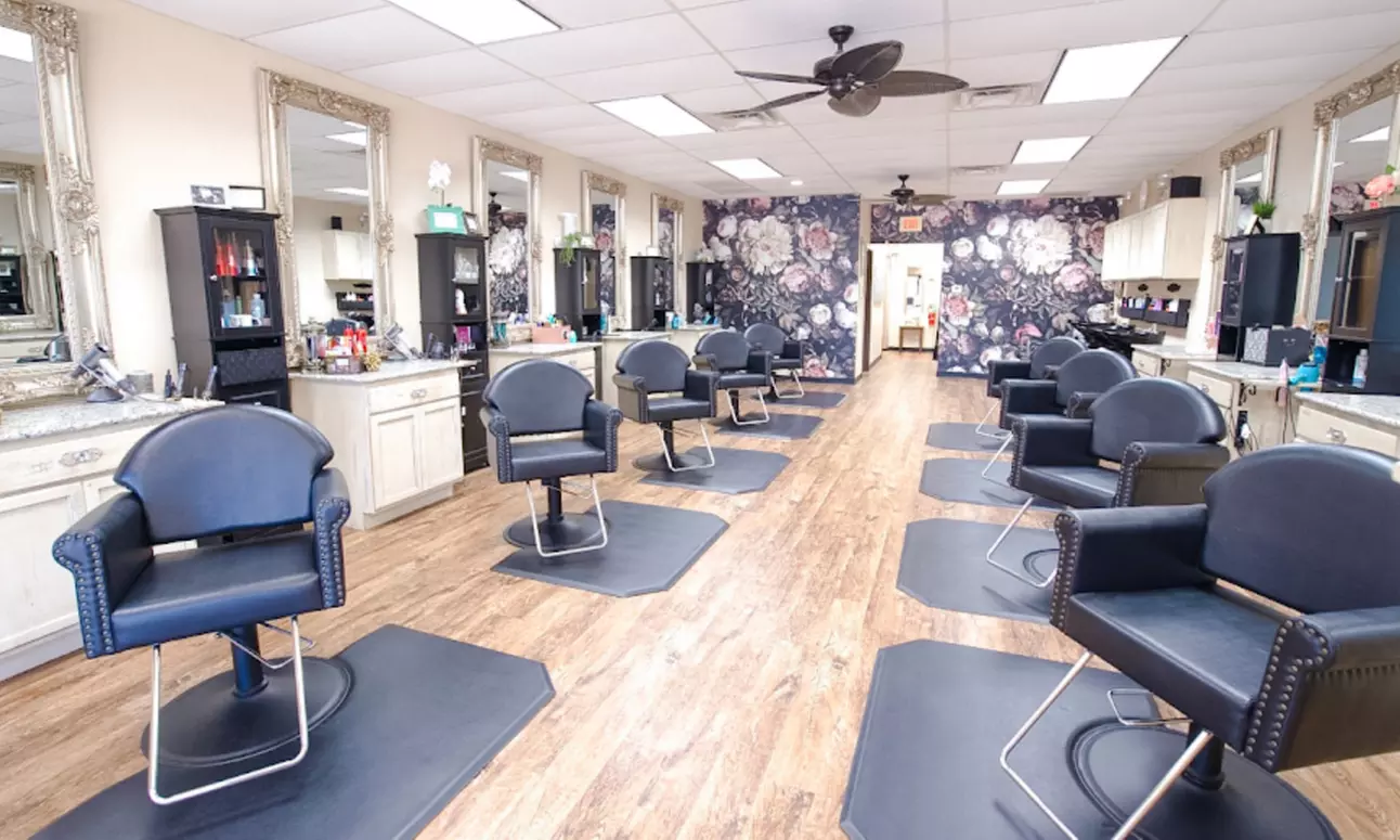 Cut with Shampoo & Optional Hair Treatment or Single-Process Package