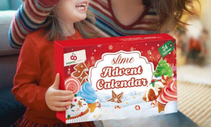 Image 7: Christmas Slime Advent Calendar 