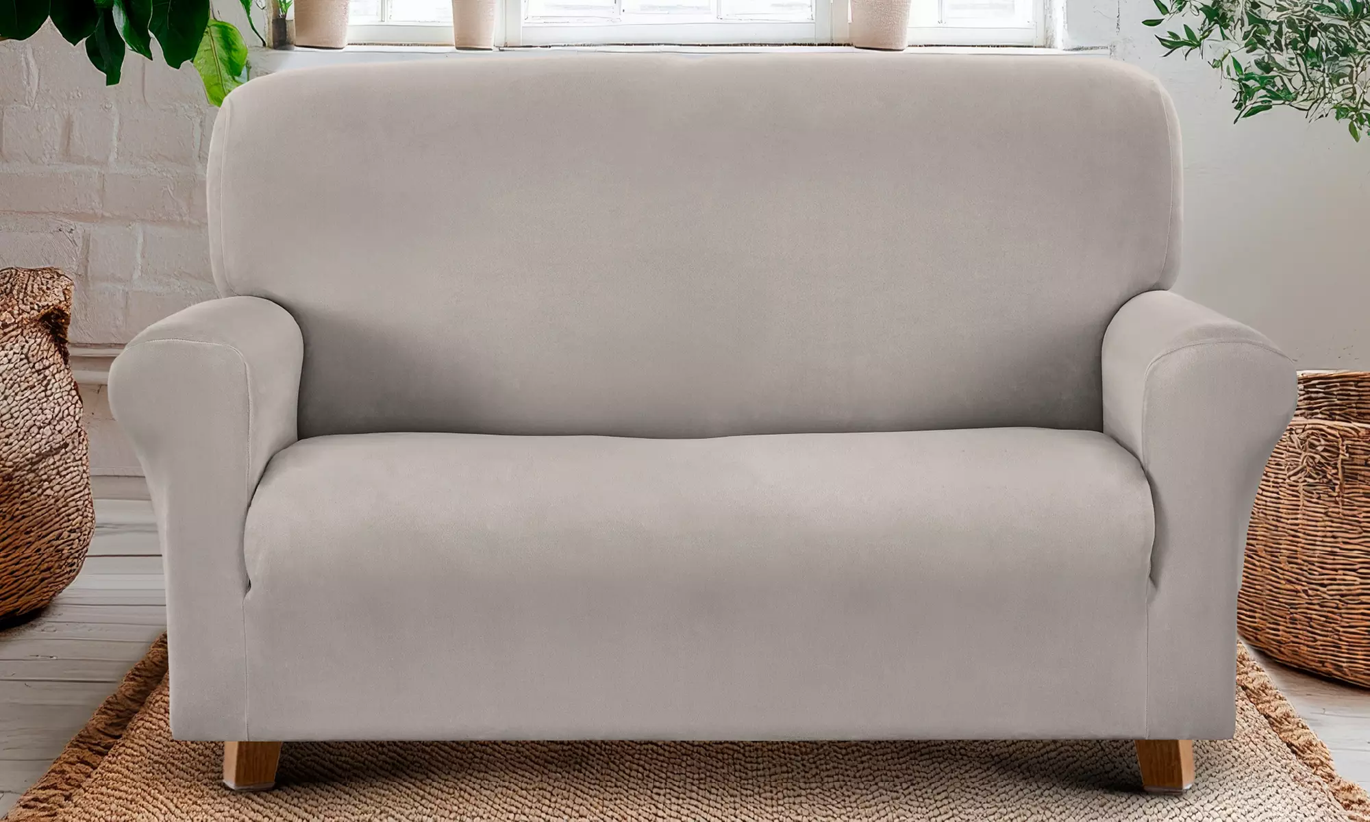 Copridivano o copripoltrona in velluto impermeabile