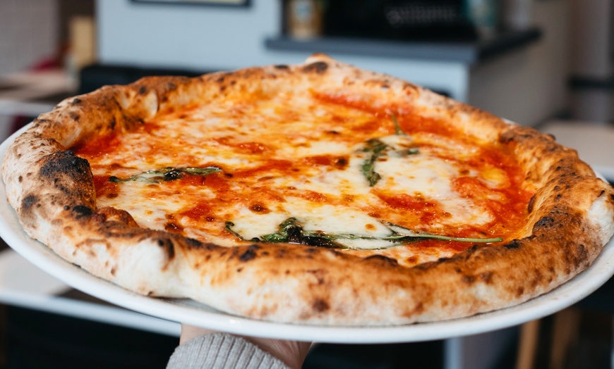 Image 14: Choice of Pasta or Pizza with Optional Glass / Bottle of Wine Or Beer