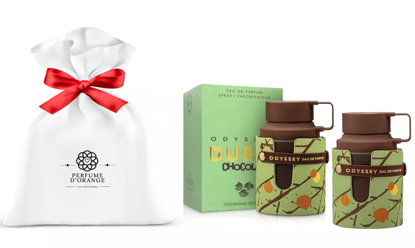 Set van 2 Armaf Odyssey Dubai Chocolat eau de parfums van 100 ml. - Primary Image