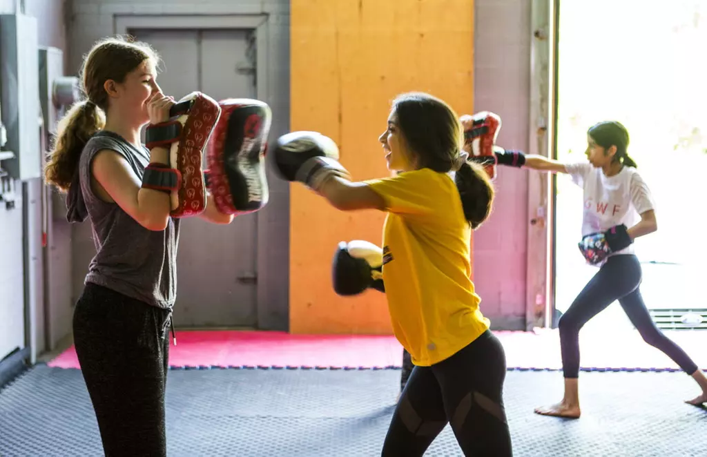 One-Month Weekly Women's Self-Defense and MMA Classes for One or Two at Girls Who Fight (Up to 66% Off) - Second Medium
