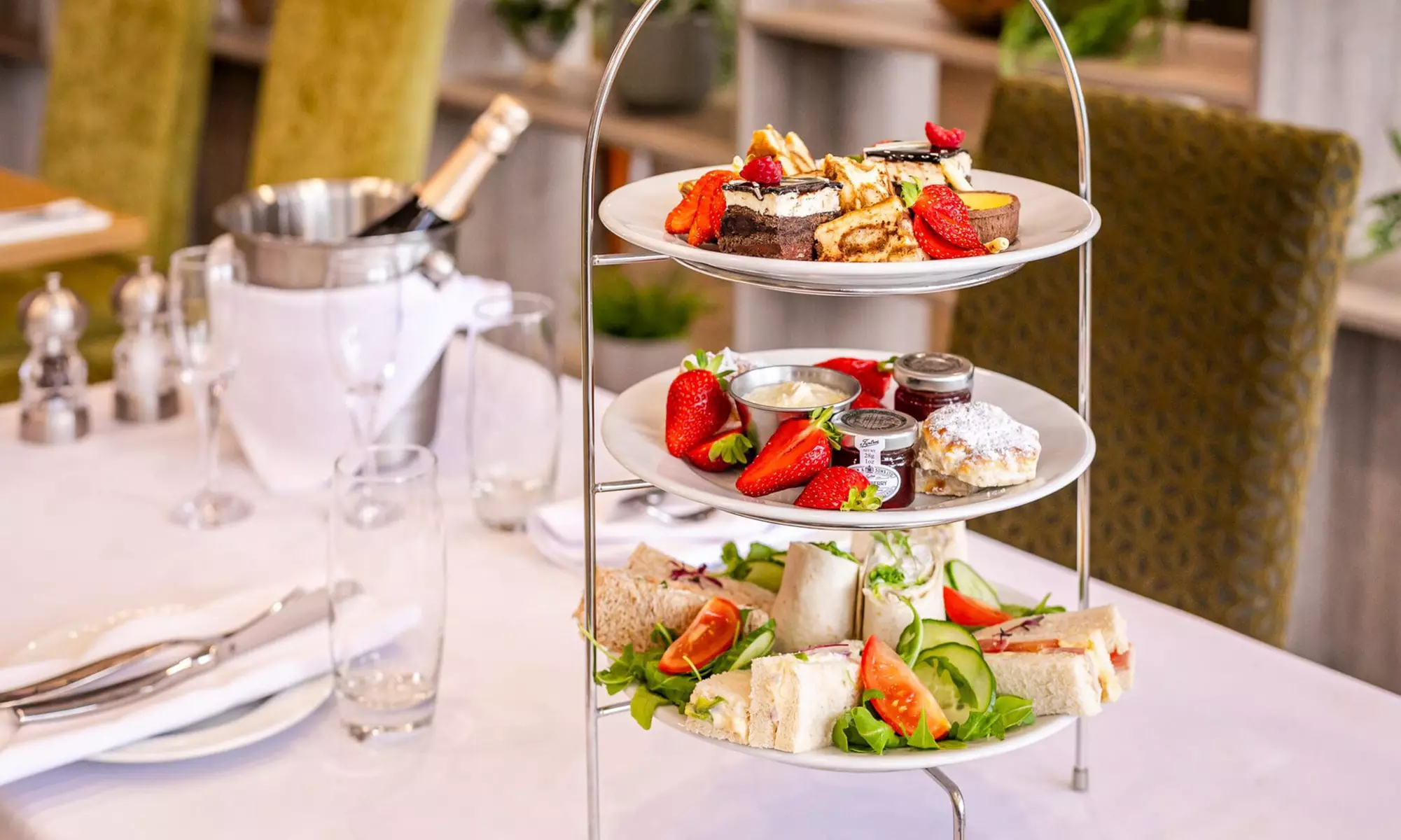 Afternoon Tea & Sparkling Treats for Two or Four