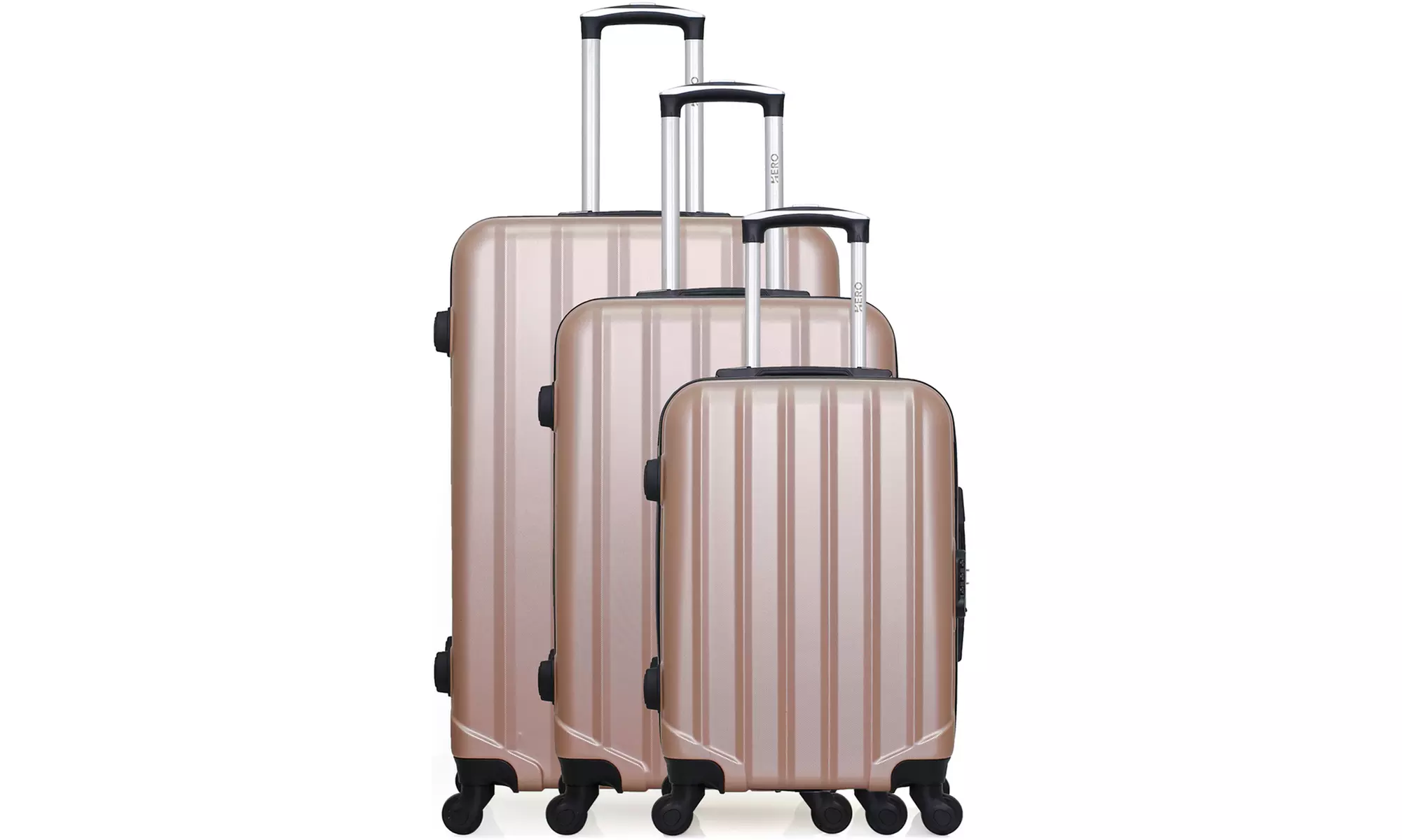 1x, 2x oder 3x Hero Reisekoffer „Himalaya“