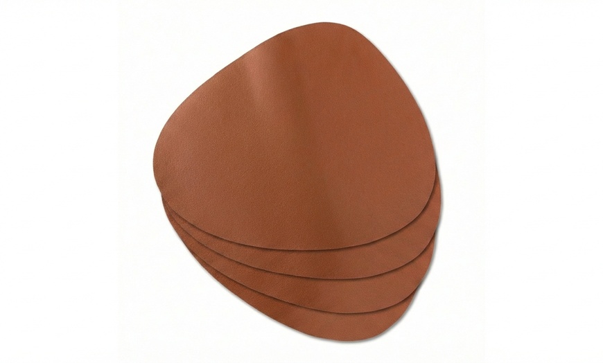 Image 10: Set di 4 tovagliette americane in similpelle