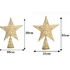 Image 6: Gold and Silver Star Christmas Tree Toppers