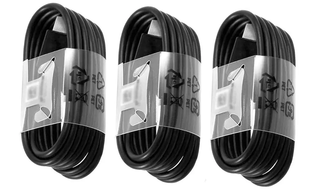 3-Pack For Samsung USB Type C Fast Charging Cable Galaxy S8 S9 S10 Plus Note 8 9