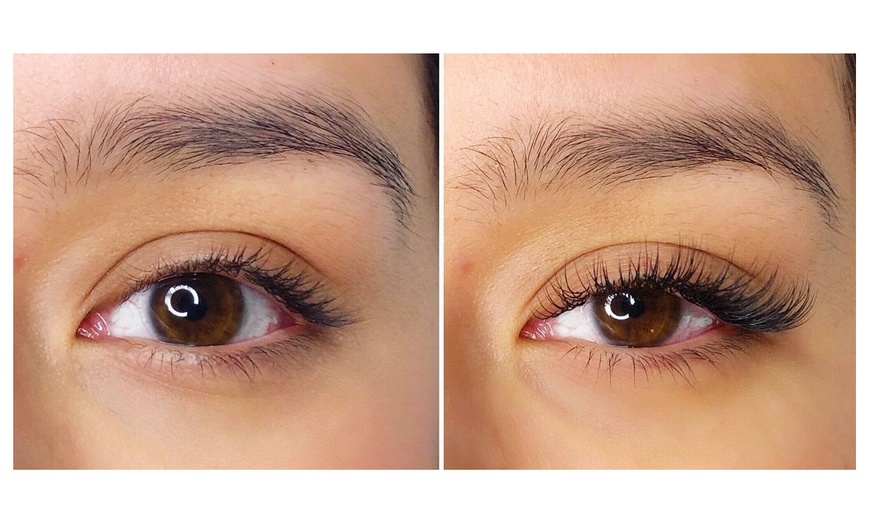 Image 4: Full Set Lash Extensions: Hybrid, Cashmere, or Classic Mink Styles
