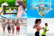 Multipack Waterproof Cellphone Pouch with Neck Cord (3-Pack) - Second Medium
