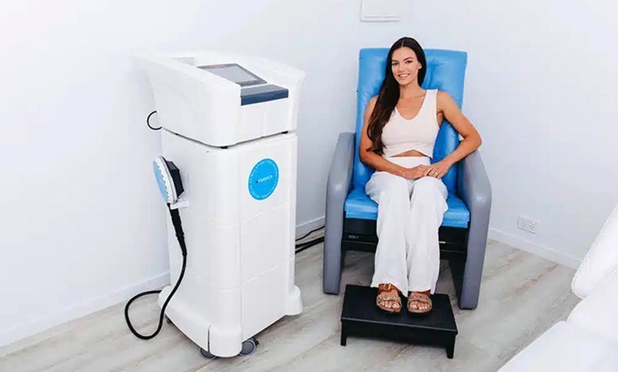 Image 1: Boost Your Pelvic Health: 1, 5, or 10 TeslaChair Sessions