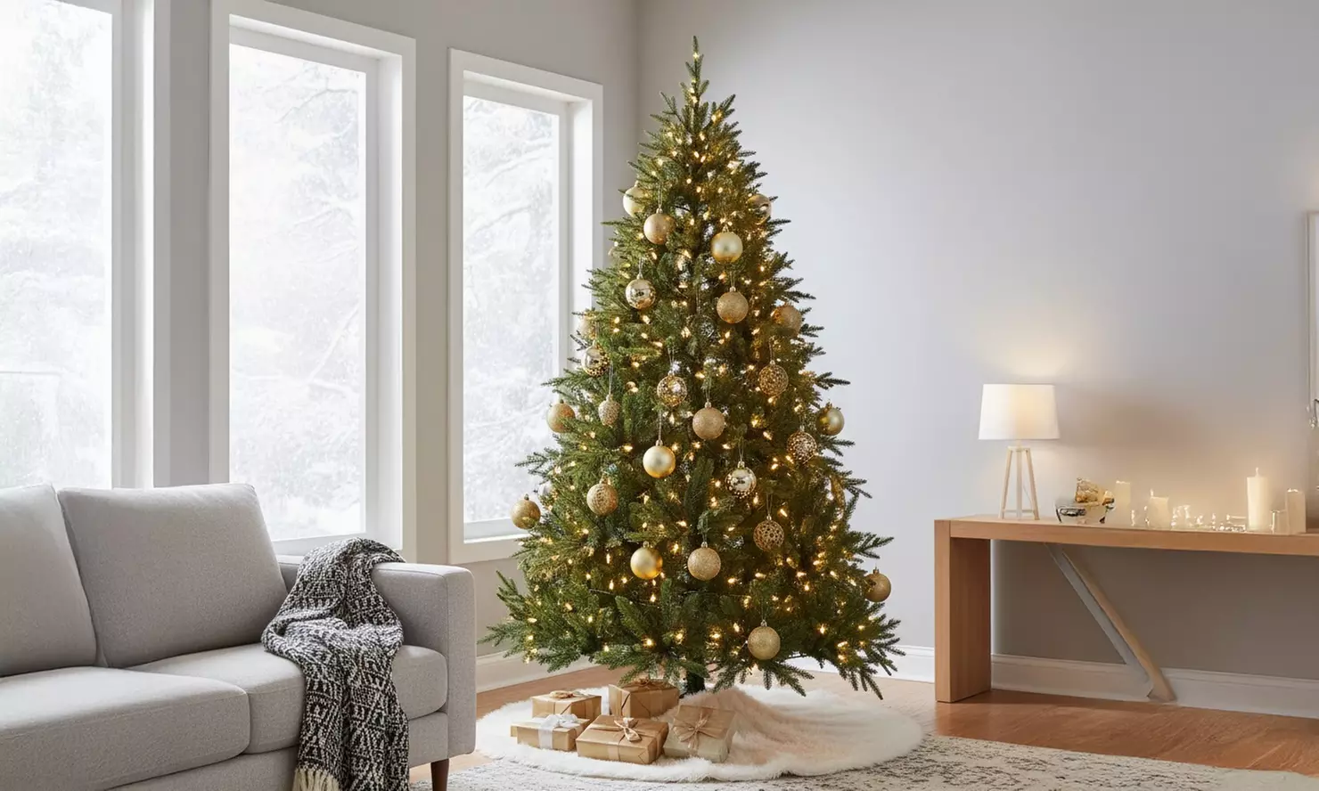 Set di 100 palline natalizie per albero