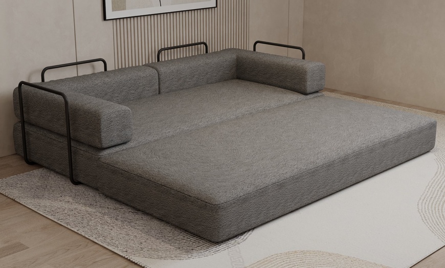 Image 19: Sliding Wardrobes 4 U Three-Seater Smart Convertible Sofabed