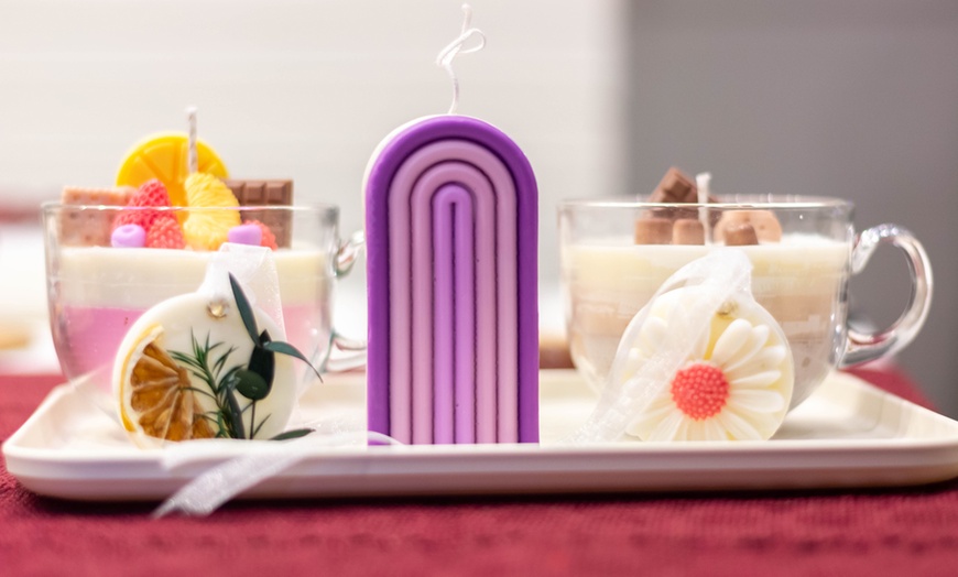 Image 3: Crea tus propias velas - 2 velas durante 3h con bebida 