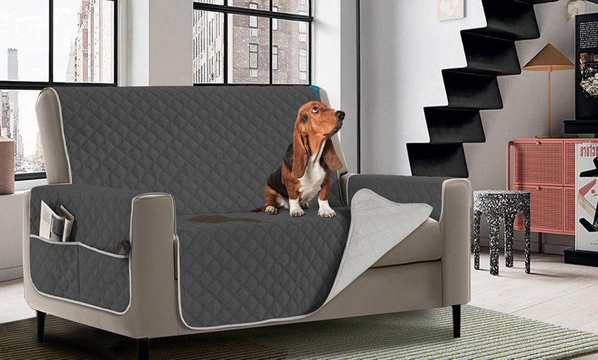 Image 11: Waterdichte, vlekbestendige en gewatteerde bankhoes