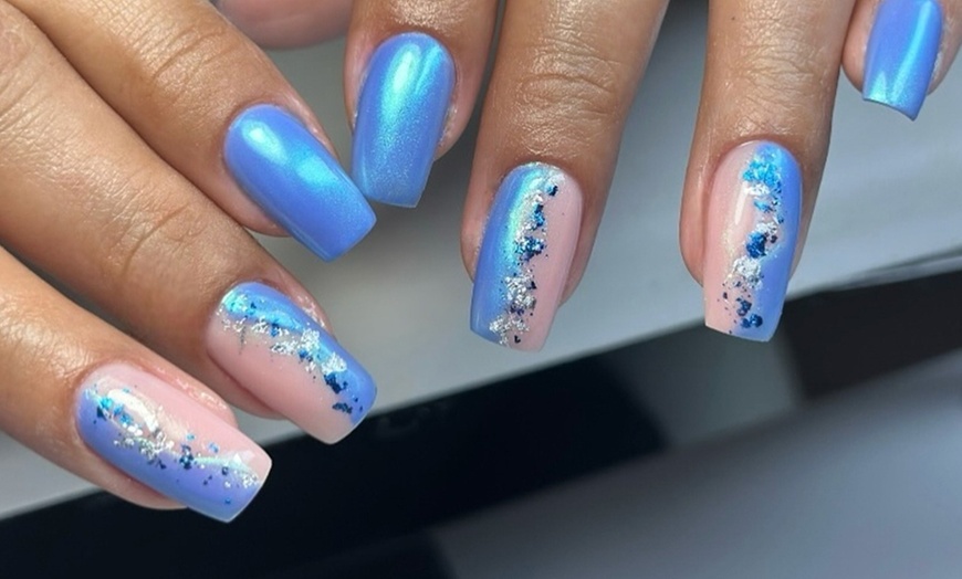 Image 8: Hard Gel Manicure, Gel Pedicure, or Deluxe Mani-Pedi