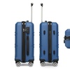 Image 4: KONO 9-Piece Travel Set Cabin Suitcase And Organizer Bags
