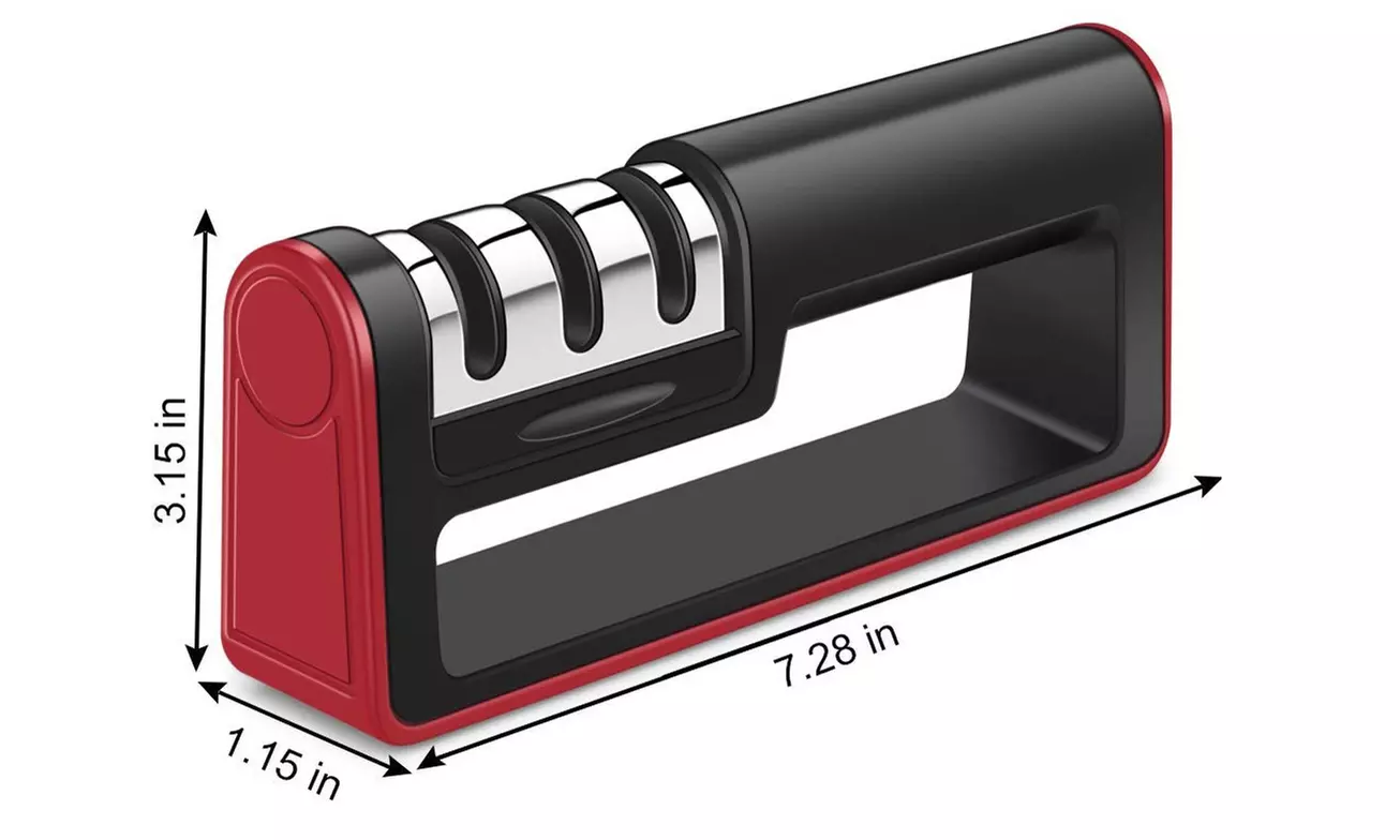 Knife Sharpener Professional Ceramic Tungsten Kitchen Sharpening System Tool
