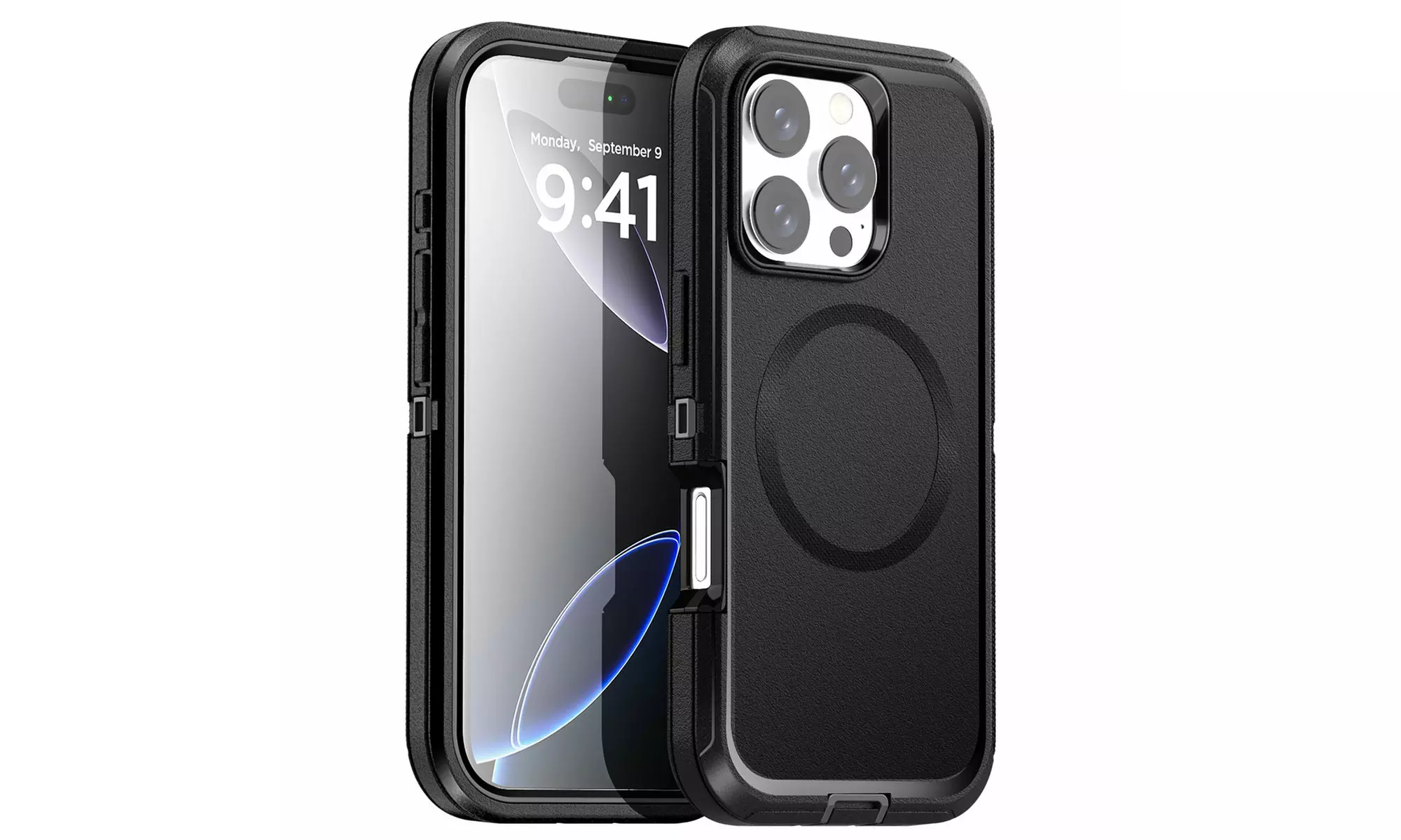 AICASE Magnetic Case for iPhone 16 Pro/16 Plus Shockproof HeavyDuty 3layer Cover