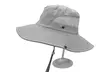 Windproof UV Protection Wide Birm Bucket Sun Hat for Fishing Hiking Garden Beach - Second Medium