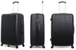 Set de 3 valises Hero, modèle Stromboli : cabine, week-end et grand format - Second Medium