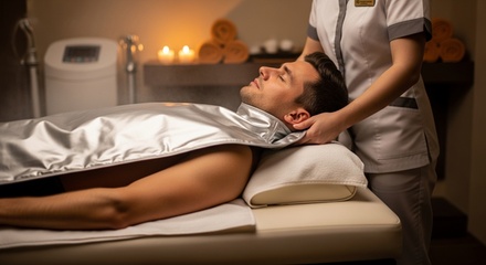 One 30-Minute Infrared Sauna Blanket Detox & Slimming Session - The Body Sculpt LA