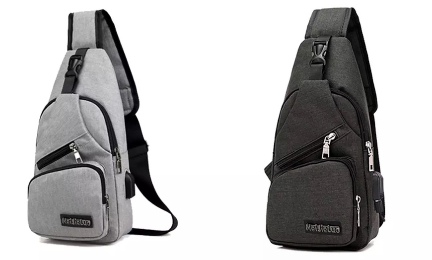 Image 16: 1 of 2 crossbody borsttas