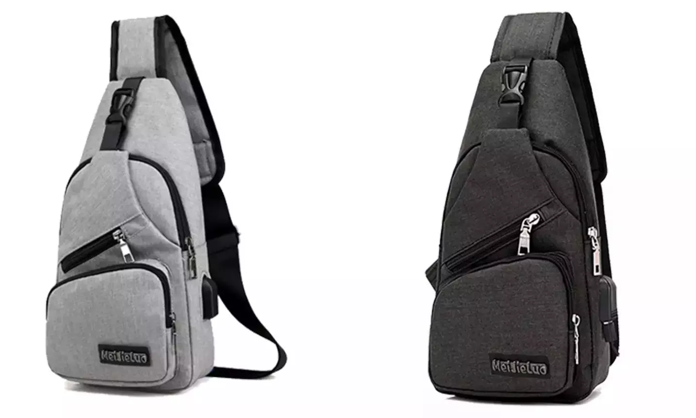 1 of 2 crossbody borsttas