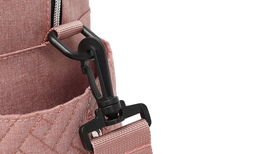 Image 22: Versatile Diaper Changing Tote Bag