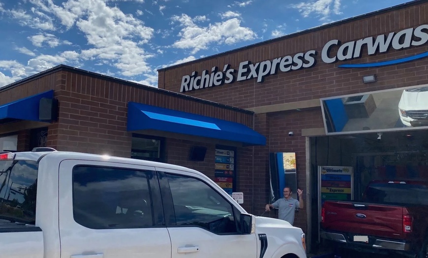 Image 2: Up to 25% Off on Exterior Car Wash at Richie's Express Carwash