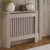 Image 2: Neo Grey Decorative Wooden Radiator Cover 