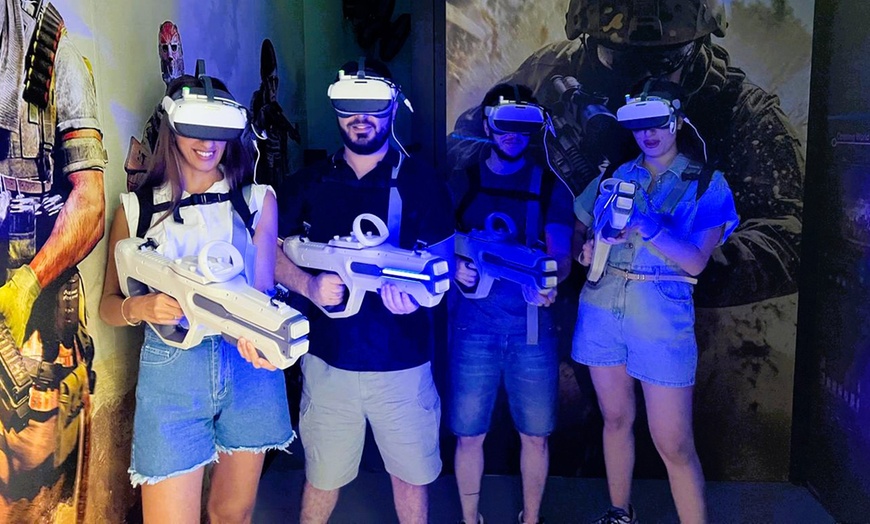 Image 9: Step Into Thrilling VR 360 Flight, SUper Glate or Arena For One or Two