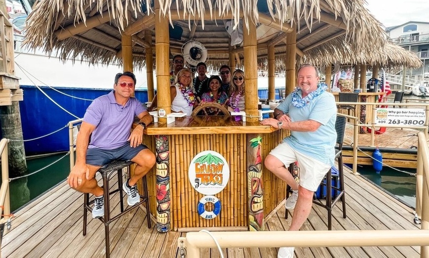 Image 2: BYOB Private Tiki Boat Cruises for Up to 6 in Sea Isle City
