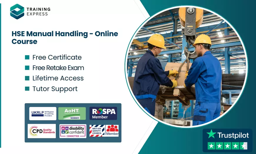 Image 1: HSE Manual Handling or Lifetime Membership to 2500+ Courses