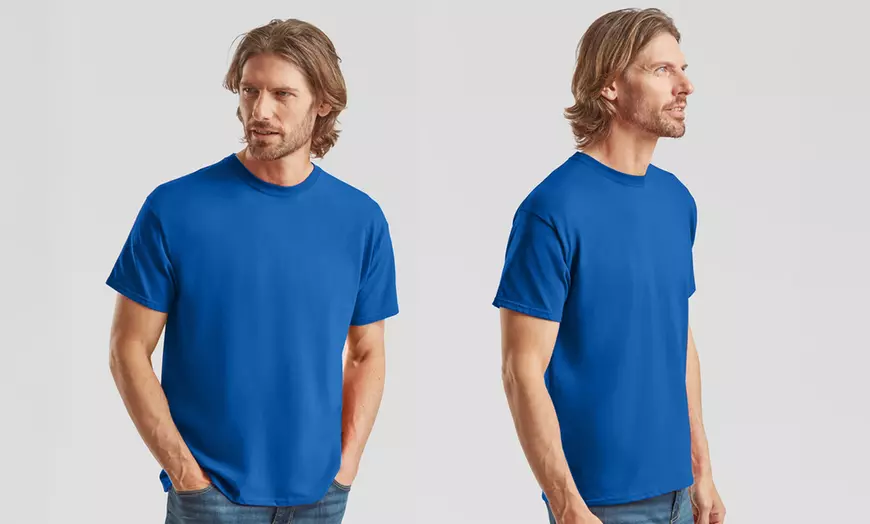 Image 10: Set van 10 Fruit of The Loom T-shirts