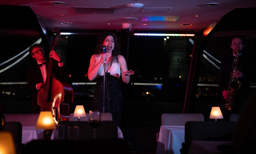 Image 5: Ticket to London Jazz Dinner Cruise on the River Thames (Fridays Only)